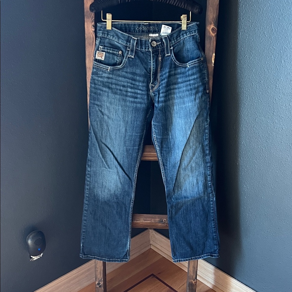 Cinch Men's Dark Blue Relaxed Jeans